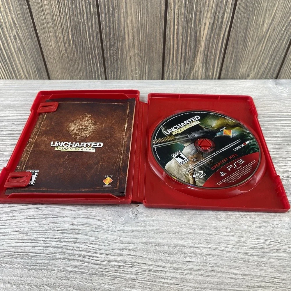Uncharted: Drake's Fortune Sony PlayStation 3, 2007 Tested Working